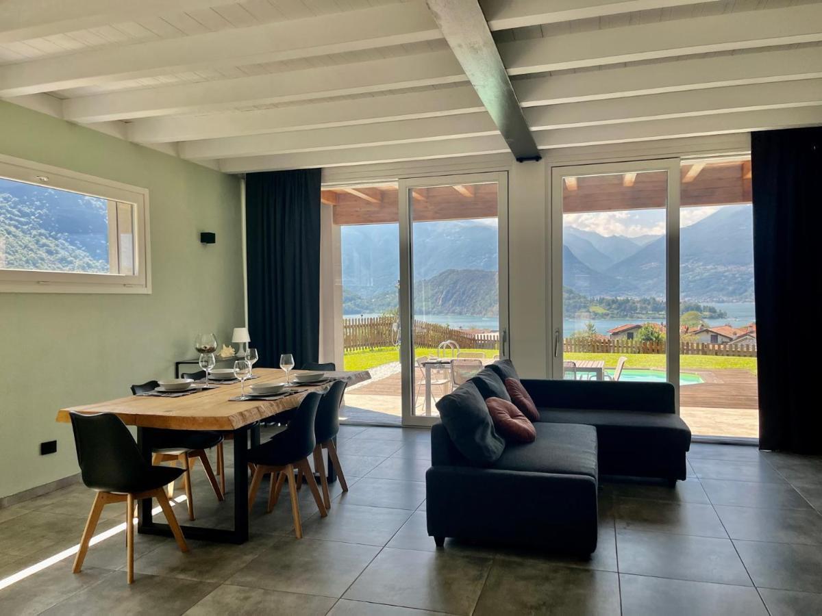 Villa Breva Colico Esterno foto