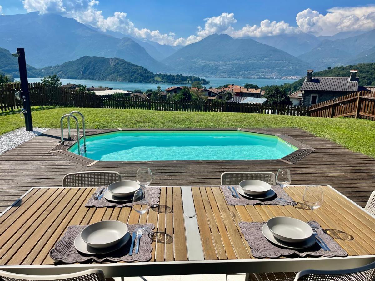 Villa Breva Colico Esterno foto
