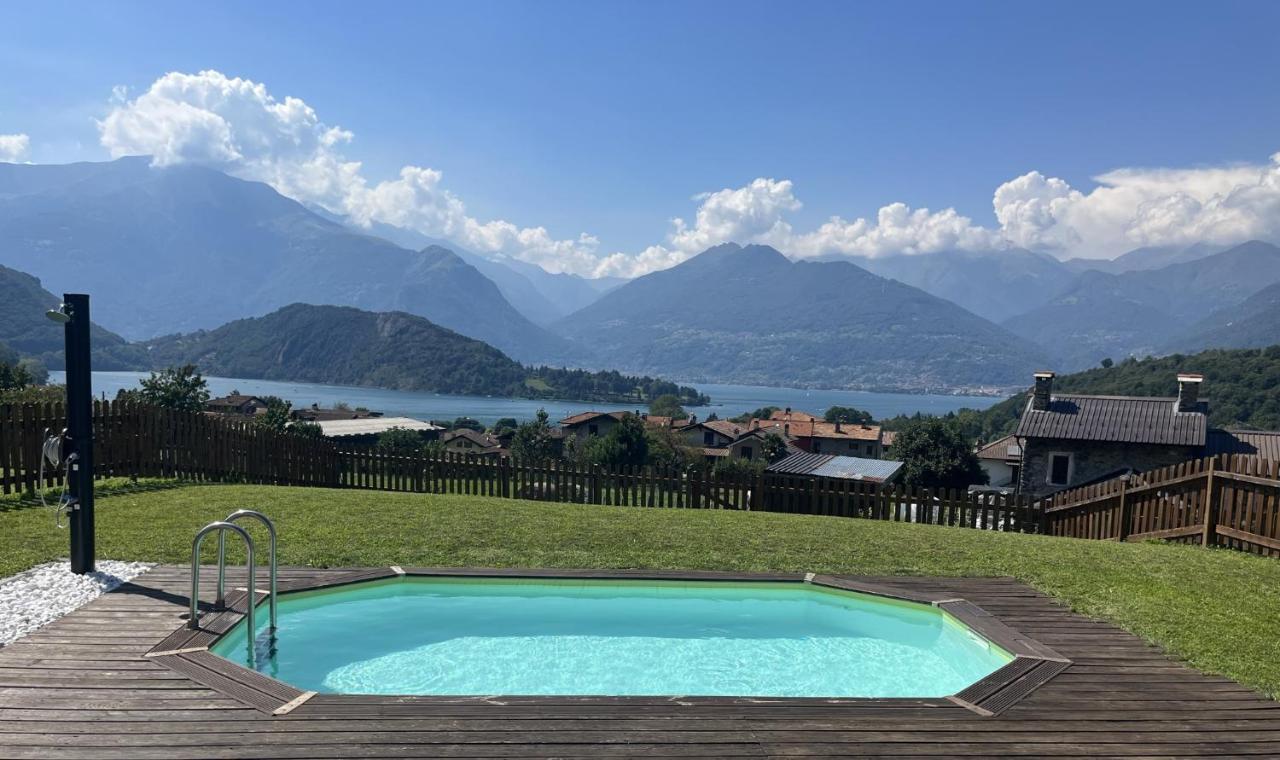 Villa Breva Colico Esterno foto