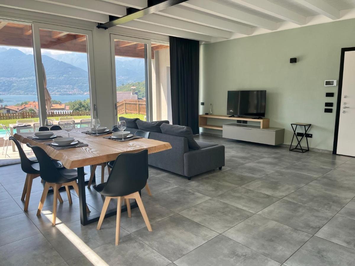 Villa Breva Colico Esterno foto