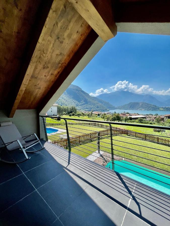 Villa Breva Colico Esterno foto