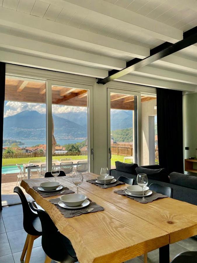 Villa Breva Colico Esterno foto
